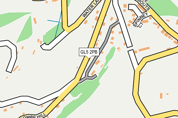 GL5 2PB map - OS OpenMap – Local (Ordnance Survey)