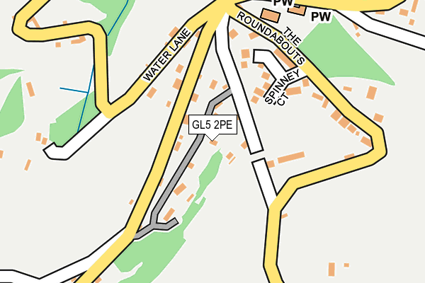 GL5 2PE map - OS OpenMap – Local (Ordnance Survey)