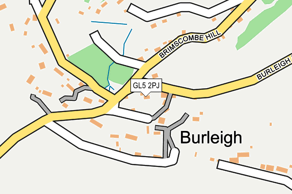 GL5 2PJ map - OS OpenMap – Local (Ordnance Survey)