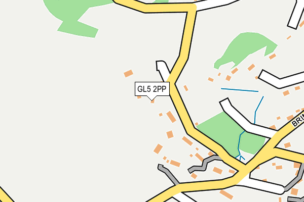 GL5 2PP map - OS OpenMap – Local (Ordnance Survey)