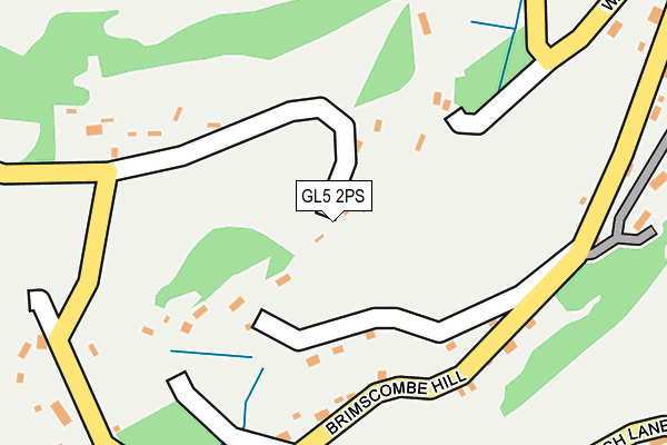 GL5 2PS map - OS OpenMap – Local (Ordnance Survey)