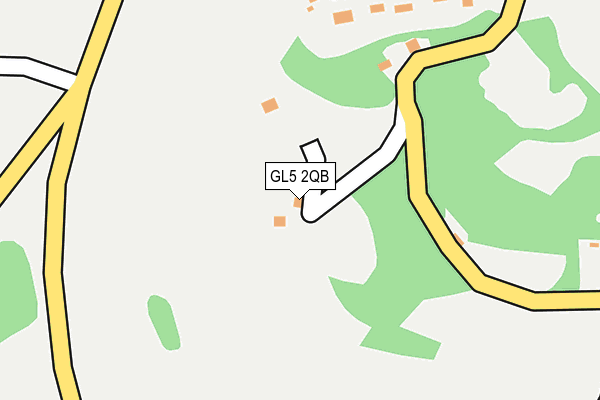 GL5 2QB map - OS OpenMap – Local (Ordnance Survey)