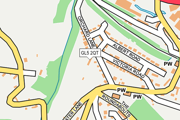 GL5 2QT map - OS OpenMap – Local (Ordnance Survey)