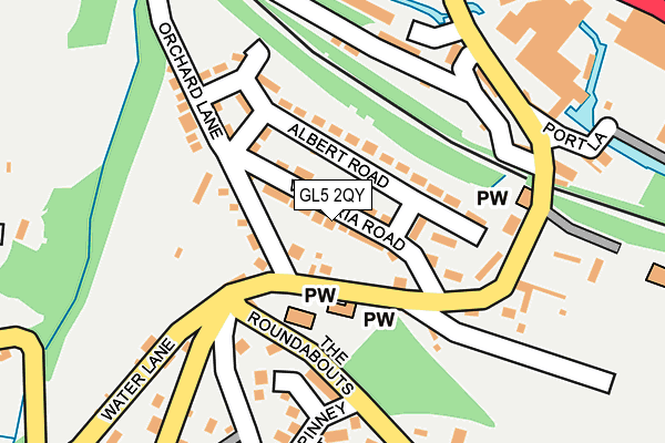 GL5 2QY map - OS OpenMap – Local (Ordnance Survey)