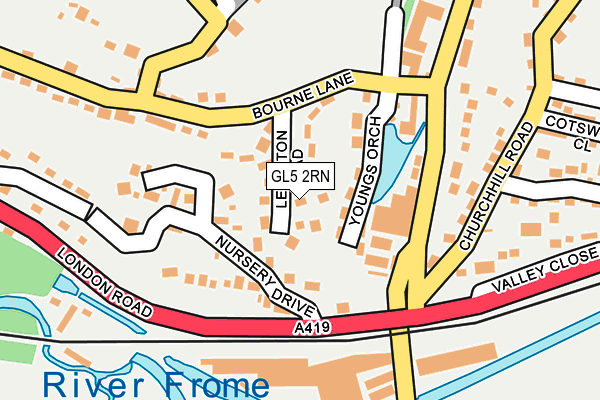 GL5 2RN map - OS OpenMap – Local (Ordnance Survey)