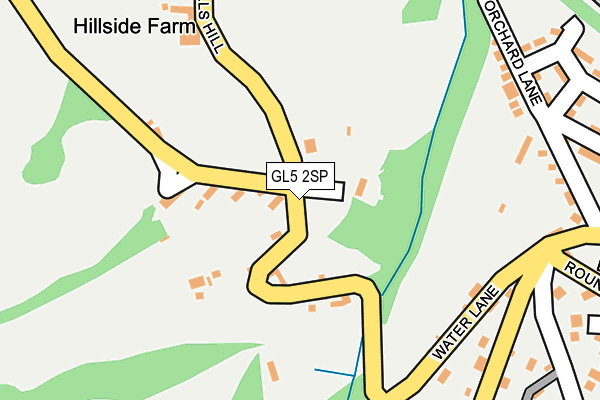 GL5 2SP map - OS OpenMap – Local (Ordnance Survey)