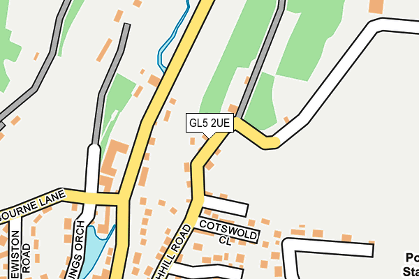 GL5 2UE map - OS OpenMap – Local (Ordnance Survey)