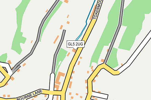 GL5 2UG map - OS OpenMap – Local (Ordnance Survey)