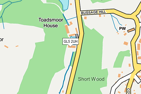 GL5 2UH map - OS OpenMap – Local (Ordnance Survey)