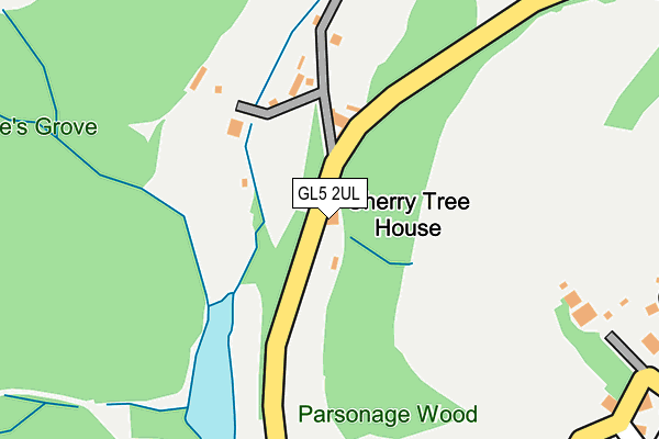 GL5 2UL map - OS OpenMap – Local (Ordnance Survey)