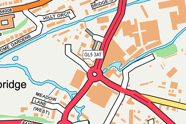 GL5 3AT map - OS OpenMap – Local (Ordnance Survey)