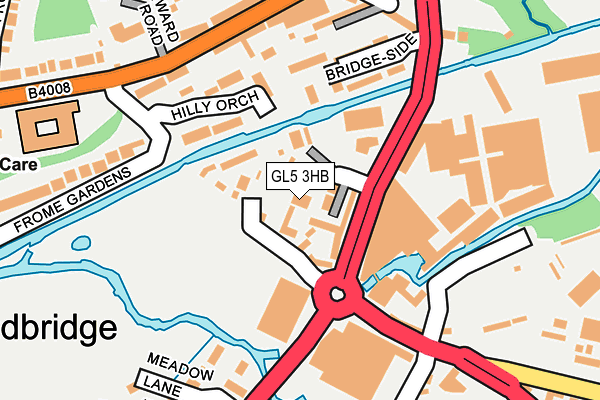 GL5 3HB map - OS OpenMap – Local (Ordnance Survey)