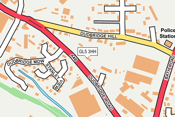 GL5 3HH map - OS OpenMap – Local (Ordnance Survey)