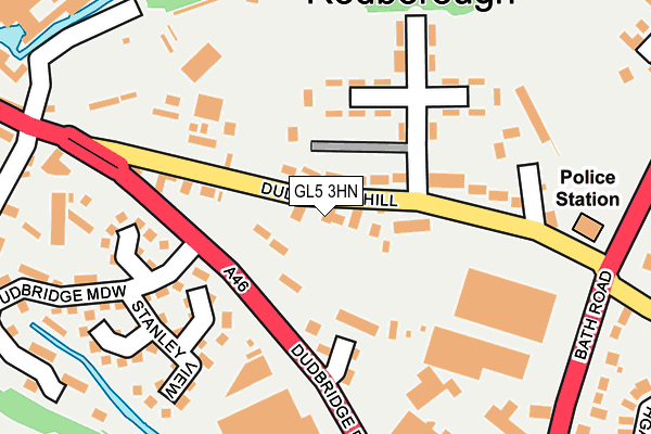 GL5 3HN map - OS OpenMap – Local (Ordnance Survey)