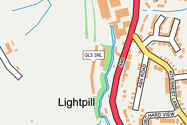 Map of PROSPECT CATERING DESIGN LIMITED at local scale