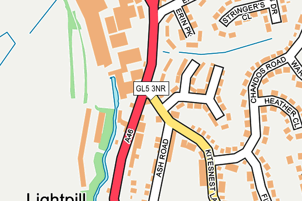 GL5 3NR map - OS OpenMap – Local (Ordnance Survey)