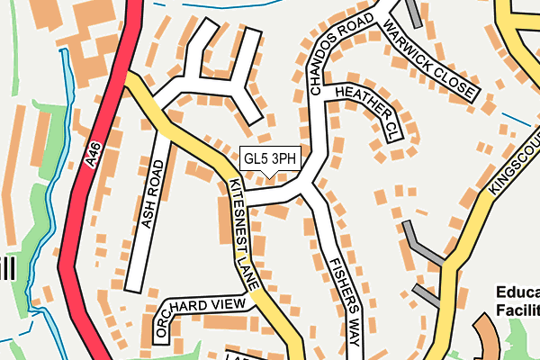 GL5 3PH map - OS OpenMap – Local (Ordnance Survey)
