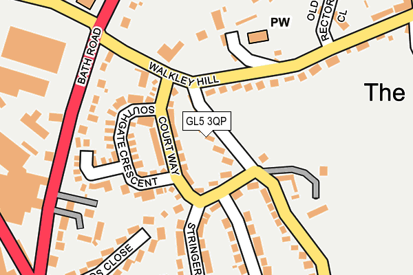 GL5 3QP map - OS OpenMap – Local (Ordnance Survey)