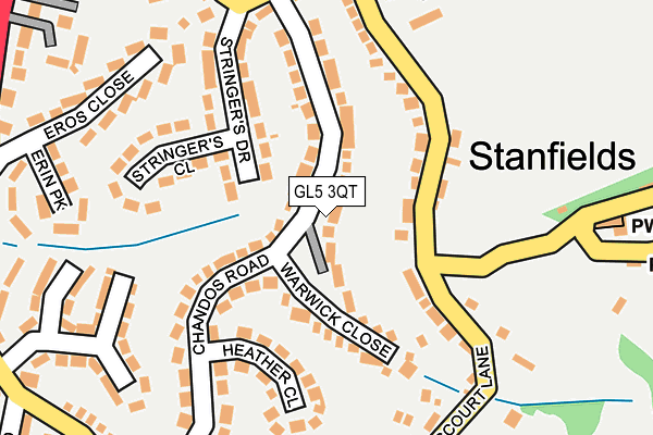 GL5 3QT map - OS OpenMap – Local (Ordnance Survey)