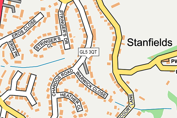 Map of RWK ACCOUNTING SERVICES LTD at local scale