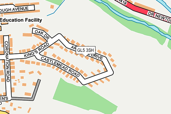 GL5 3SH map - OS OpenMap – Local (Ordnance Survey)