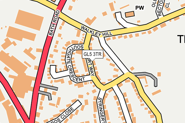 GL5 3TR map - OS OpenMap – Local (Ordnance Survey)