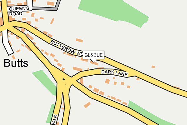 GL5 3UE map - OS OpenMap – Local (Ordnance Survey)