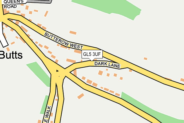 Map of JONES MELLOR LIMITED at local scale