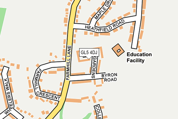 Map of HARVEY AYLMER PRODUCTIONS LIMITED at local scale