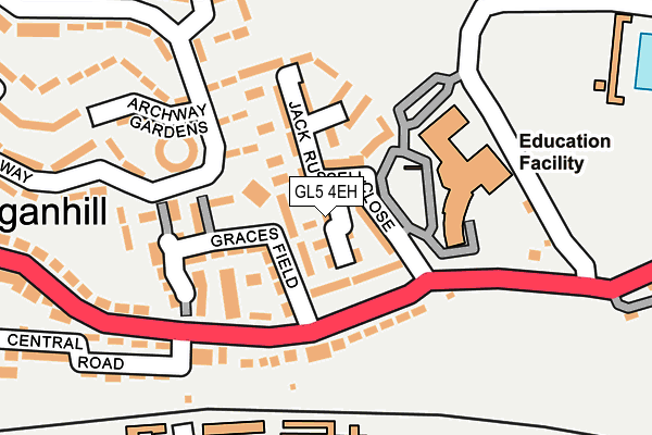 GL5 4EH map - OS OpenMap – Local (Ordnance Survey)