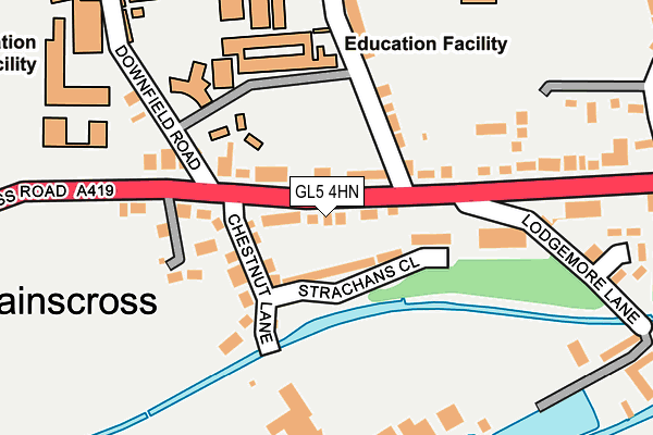 Map of VISION MILL ARCHITECTS LTD at local scale