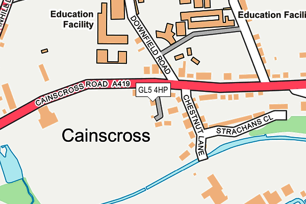 Map of ATHILA ROOS LTD at local scale