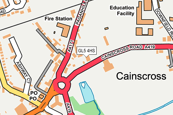 Map of D.A. COOK HEATING LIMITED at local scale