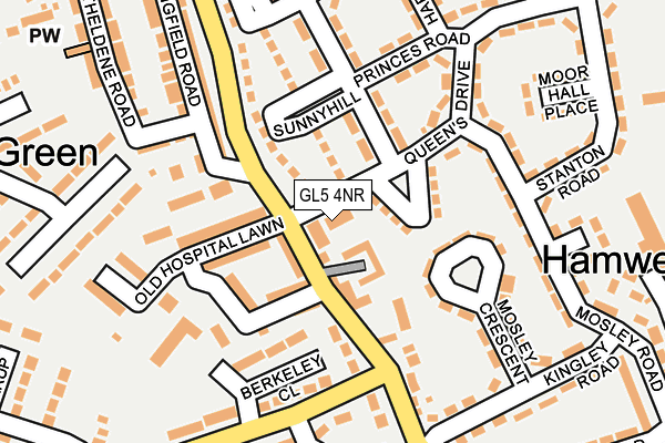 GL5 4NR map - OS OpenMap – Local (Ordnance Survey)