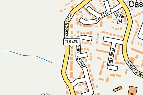 GL5 4PN map - OS OpenMap – Local (Ordnance Survey)