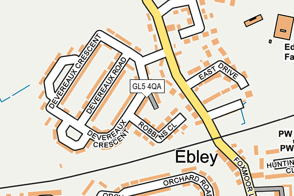 GL5 4QA map - OS OpenMap – Local (Ordnance Survey)