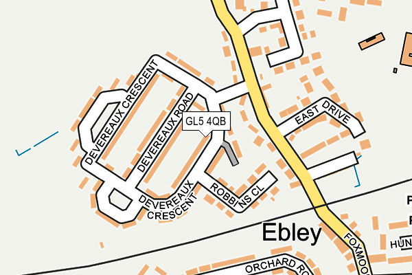 GL5 4QB map - OS OpenMap – Local (Ordnance Survey)