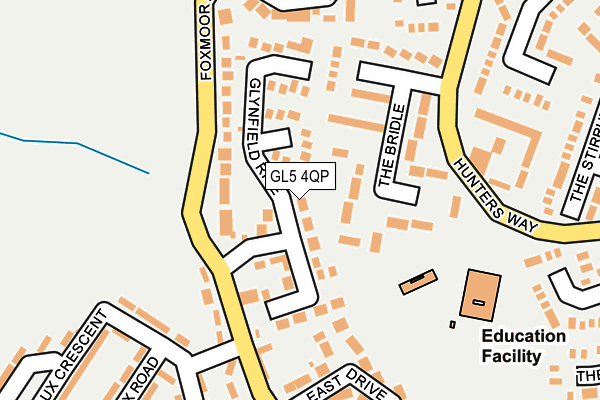 GL5 4QP map - OS OpenMap – Local (Ordnance Survey)