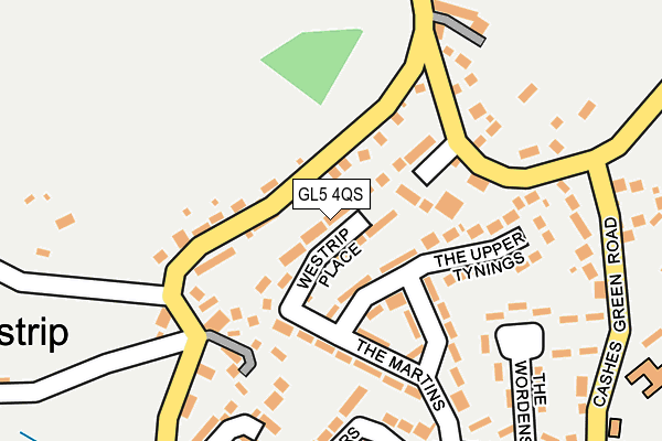 GL5 4QS map - OS OpenMap – Local (Ordnance Survey)