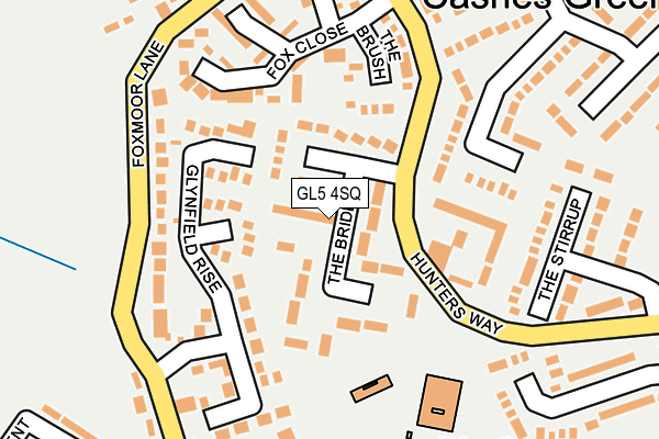 GL5 4SQ map - OS OpenMap – Local (Ordnance Survey)