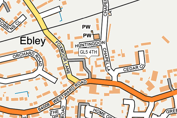 GL5 4TH map - OS OpenMap – Local (Ordnance Survey)