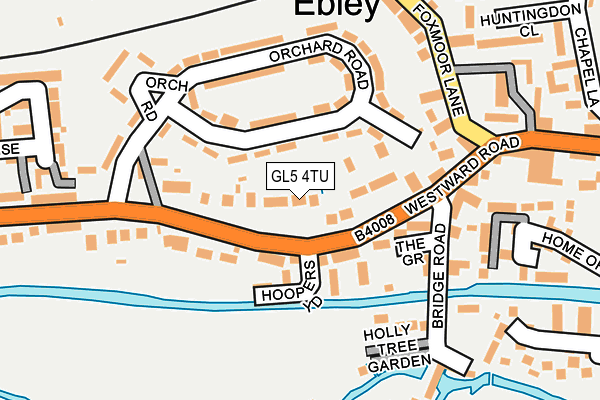 GL5 4TU map - OS OpenMap – Local (Ordnance Survey)