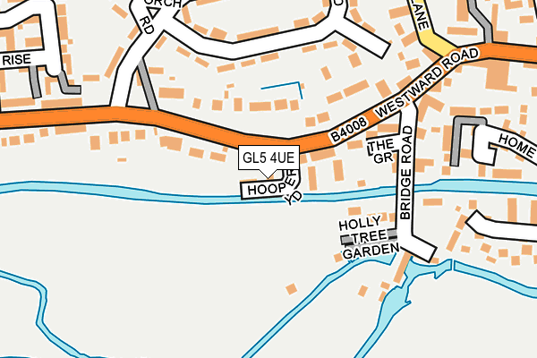 GL5 4UE map - OS OpenMap – Local (Ordnance Survey)