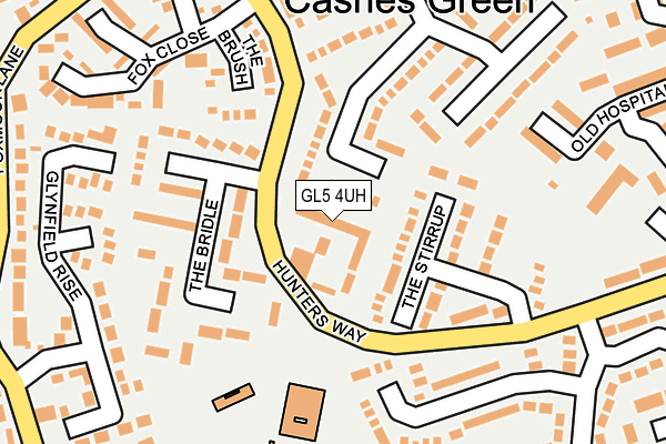 GL5 4UH map - OS OpenMap – Local (Ordnance Survey)