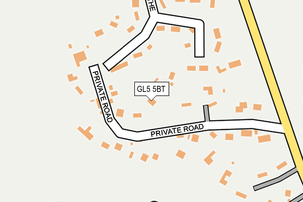 GL5 5BT map - OS OpenMap – Local (Ordnance Survey)