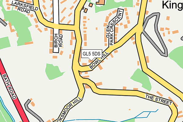 GL5 5DS map - OS OpenMap – Local (Ordnance Survey)