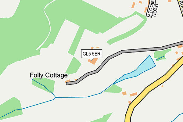 GL5 5ER map - OS OpenMap – Local (Ordnance Survey)