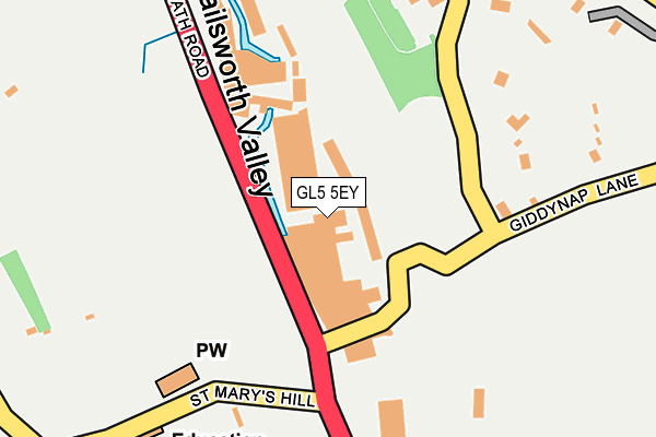 Map of COTSWOLD VENDING SERVICES LIMITED at local scale