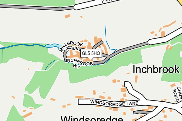 GL5 5HQ map - OS OpenMap – Local (Ordnance Survey)