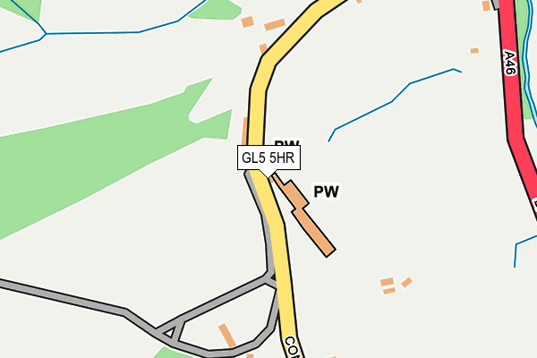 Map of WISE EPR LTD at local scale